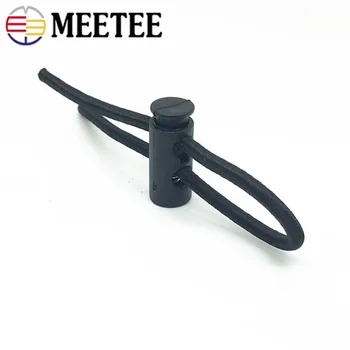 25pcs 24mm Plastic Blocare Cablu Dop de 2 Găuri de Comutare Pălărie Coarda Elastica de Blocare Clipuri Șiret Clemă DIY Accesorii de Îmbrăcăminte BD430