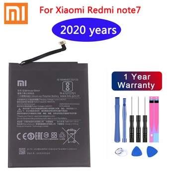 2020 original, Baterie 4000mAh BN4A Baterii de Telefon Pentru Xiaomi Redmi Note7 Nota 7 Pro M1901F7C Reale de Baterie de Telefon + Instrumente Gratuite