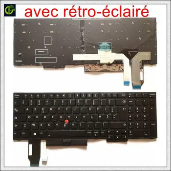 Franceză Azerty Tastatură cu iluminare din spate pentru Lenovo thinkpad E580 L580 L590 P52 P72 E590 E585 E595 T590 T15 P53S 01YP680 01YP640 FR