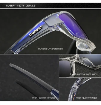 DUBERY Mens Vintage Polarizat ochelari de Soare pentru Femei Brand Designer de Sport Ochelari de Soare Pentru Barbati Pescuit de Conducere Nuante UV400 Ochelari