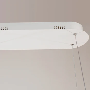 Noua Creație Modernă Pandantiv cu LED-uri Lumini de Bucătărie Acril+Metal Suspensie Agățat Lampă de Tavan Pentru Sala de Mese Lamparas Colgantes