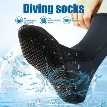 3mm Neopren Scufundări Șosete Cizme Apa Pantofi Anti-Alunecare Plajă Caldă Costum Pantofi Snorkel Surfing, Înot Sosete pentru Barbati Femei scufundări
