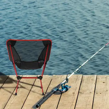 Portabil Camping scaun Scaun Pliant Balansoar Scaun de Pescuit Plaja Scaun Cu Perna De aer Liber, de Călătorie de Pescuit, GRĂTAR Picnic