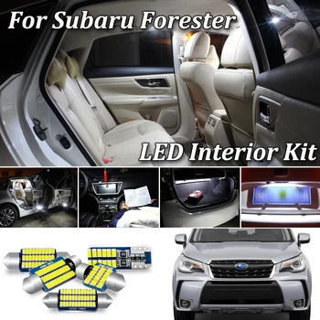 Canbus LED Lumina de Interior Pentru 1998 - 2017 2018 2019 2020 Subaru Forester LED Interior Hartă Portbagaj Lumină de inmatriculare