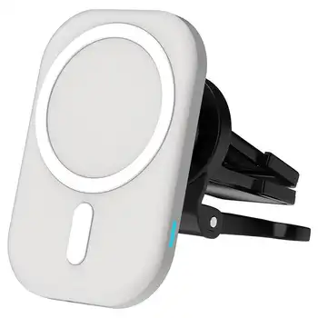 15w NOU Magnetice Încărcător Wireless Qi de Încărcare Rapidă Muntele de Aerisire Telefon, Stand Pentru iPhone 12 Pro Max Mini Suport Auto