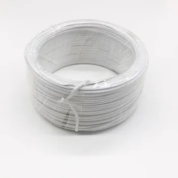 Alb sau negru circular Fier sârmă de legare Cablu cravată 100m/rola (sârmă cu diametrul de 0,45 )