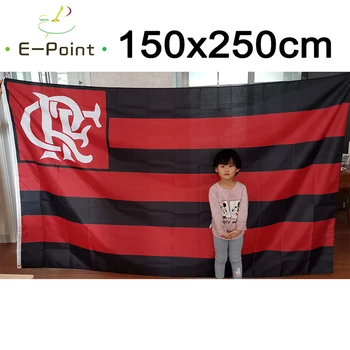 Dimensiune mare Steag din Brazilia Clube de Regatas do Flamengo RJ Dimensiune Decoratiuni de Craciun pentru Casa Pavilion Banner Cadouri