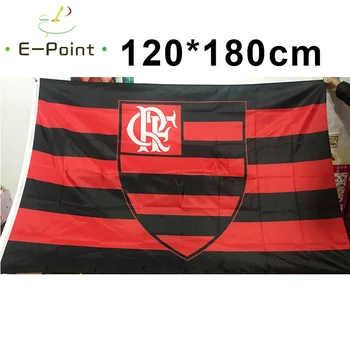 Dimensiune mare Steag din Brazilia Clube de Regatas do Flamengo RJ Dimensiune Decoratiuni de Craciun pentru Casa Pavilion Banner Cadouri