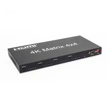 HDMI 2.0 Matrice 4X4 HDMI Matrice 4X4 Splitter-ul HDMI Switcher 4 în 4 Matrice cu RS232&EDID control HDCP 2.2 4KX2K/60HZ HDR