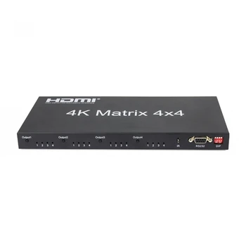 HDMI 2.0 Matrice 4X4 HDMI Matrice 4X4 Splitter-ul HDMI Switcher 4 în 4 Matrice cu RS232&EDID control HDCP 2.2 4KX2K/60HZ HDR