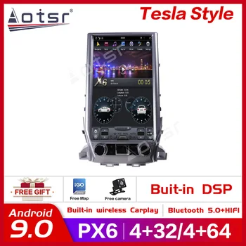 Pentru Toyota Land Cruiser LC200 2016-2018 Tesla styel Android 9 DVD Auto Navigatie GPS Radio AutoStereo Multimedia Playere Unitatii