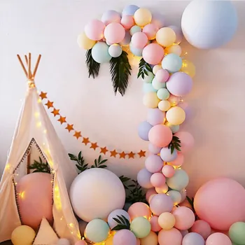 100 Piese de Culori Amestecate Baloane Latex 10 Inch Acasă Decorare Dus Copilul Ziua de nastere Aniversare de Nunta Decor Petrecere