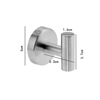 1buc Oțel Inoxidabil de Argint Baie Hardware Set de prosoape de Hârtie Igienică Suport Prosop Bara Carlig de Accesorii pentru Baie