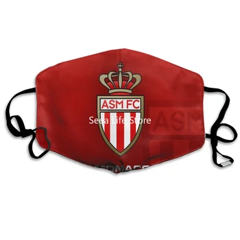 Noi francez Monaco Club de Fotbal de Imprimare Masti Anti Praf de Igienă Gura Masca Refolosibile Lavabile Copii Femei Bărbați Protecție masque