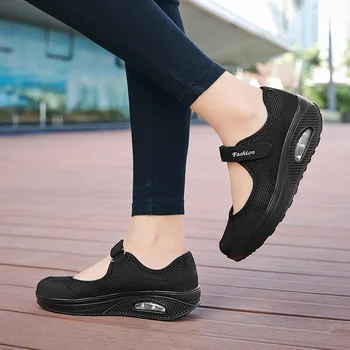 Adidasi Femei Running Pantofi De Brand De Sport În Aer Liber Femeie Confortabil Athletic Gym Fată De Pantofi Creșterea Înălțime Platformă De Pantofi