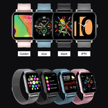Apelare Bluetooth Ceas Inteligent Bărbați 1.54 inch Touch Ecran Tensiunii Arteriale Sport Smartwatch Femei Somn Tracker Ceas Pentru Android IOS