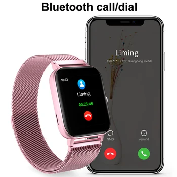 Apelare Bluetooth Ceas Inteligent Bărbați 1.54 inch Touch Ecran Tensiunii Arteriale Sport Smartwatch Femei Somn Tracker Ceas Pentru Android IOS