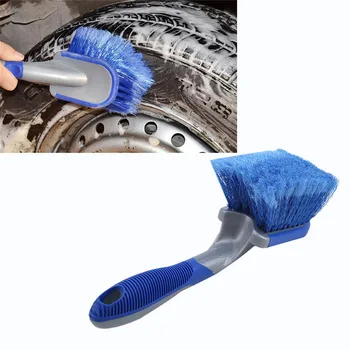 Masina Roata Perie Moale Anvelope Curat Spălat Instrumente Albastru Pentru Auto Detaliază Motocicleta Instrumente De Curățare