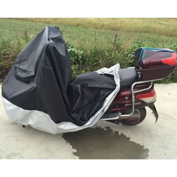 Motocicleta se Acoperă cu Bicicleta Tot Sezonul rezistent la apa Praf de Protectie UV Piscină Interioară Scuter Motocicleta husa de Ploaie xxxl