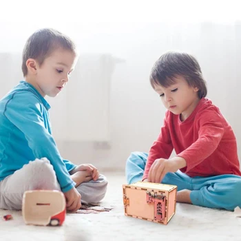 DIY Jucarii Copii Parolă Cutie Fun Science Invenție Kituri de Educație STEM Proiecte