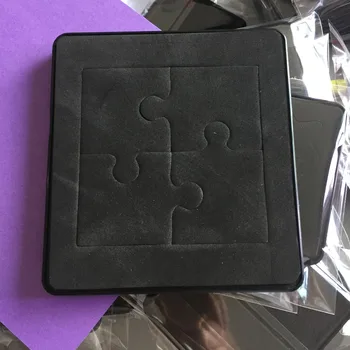 Forma de Puzzle scrapbooking mor personalizat tăiere de hârtie și am simțit meserii 15.8 mm grosime, Pătrat 4x4inch-4buc