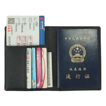Pașaport de Acoperire Anti RFID de Blocare din Piele Deținător de Pașaport Femei Pașaport de Călătorie Acoperă Unisex Cazul in care Cardul Om de Carte de Titularul Portofel