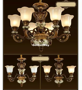Modern Aliaj Candelabru de Cristal de Lux Living Lampa D75cm H55cm 6arms uz Casnic, Lustre Dormitor Constantin Cristal lumini