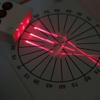 Optice Concav Convex Obiectiv Prism Set De Fizică Trusa De Optică Echipament De Laborator