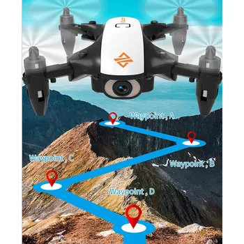 2021 RC Drone Fotografierea Uav Profesional Quadrocopter RC Drone 640P HD cu Unghi Larg Camera WIFI Drone Singur aparat de Fotografiat de la Distanță Inteligent