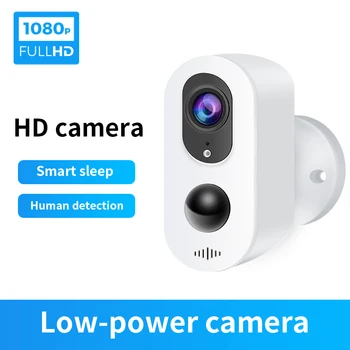 IP 4G/Wifi, aparat de Fotografiat fără Fir, Baterie Reîncărcabilă Piscină Interioară, Webcam cu Infraroșu Viziune de Noapte Omului de Detectare a Mișcării HD 1080P CCTV