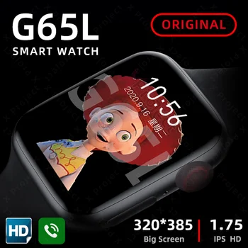 Original G65L Ceas Inteligent Bărbați brățară de Fitness tensiunea de apelare Bluetooth Smartwatch amazfit HW12 FK88 x6 x7 Z20 w26 w46 w34