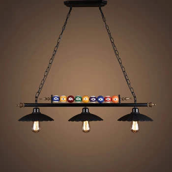 Vintage Agățat Pandantiv Lumini Industriale Decor de Biliard Nordic Pandantiv cu LED-uri Lampă Restaurant Bar Cafenea HangLamp de Iluminat corp de Iluminat