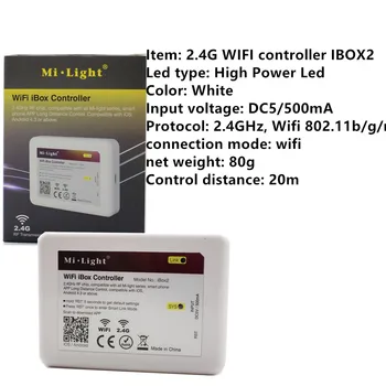 4-Zona de CCT Mi Lumina FUT035 007 iBox2 RF DIMMER cu Telecomanda Wireless Estompat Cu Toate Mi-CCT Lumina Bec/LED Strip