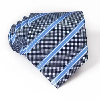 70 de Culori Mens Legături 8cm Nou Design cu Dungi Grid Plaid Poliester Cravata Jacqurd Țese Afaceri Wedding Cravat Accesorii Cravate
