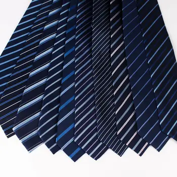 70 de Culori Mens Legături 8cm Nou Design cu Dungi Grid Plaid Poliester Cravata Jacqurd Țese Afaceri Wedding Cravat Accesorii Cravate