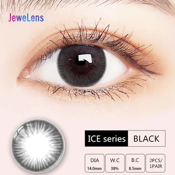 Jewelens Lentile de Contact Colorate pentru Ochi de Culoare Cerc Cosmetice pe baza de Prescriptie medicala Eyecontact Gheață Naturală Serie
