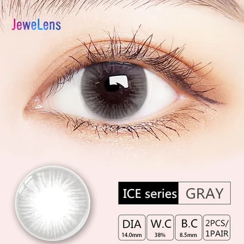 Jewelens Lentile de Contact Colorate pentru Ochi de Culoare Cerc Cosmetice pe baza de Prescriptie medicala Eyecontact Gheață Naturală Serie