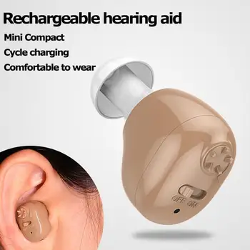 G-12 auditiv Reincarcabil Aparat auditiv Urechi de auzit în Vârstă Amplificator Sida Sunet Pentru Surditate A5S7