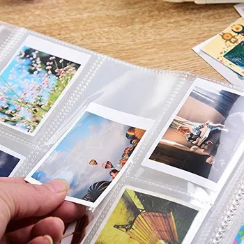 288 Buzunare Polaroid Album Transparent pentru Fujifilm Instax Mini 8 9 7 25 70 90 de Film aparat de Fotografiat Bilet Numele Titularului Cardului de Album