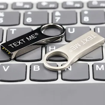 TEXT metal, usb2.0 4GB 8GB 16GB card de memorie USB flash drive 32GB 64GB creative Pendrive capacitatea efectivă