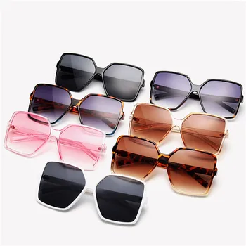 LeonLion 2021 Supradimensionat ochelari de Soare pentru Femei Brand Designer de Mare Rama de Ochelari Vintage UV400 Street Bate Oculos De Sol Feminino