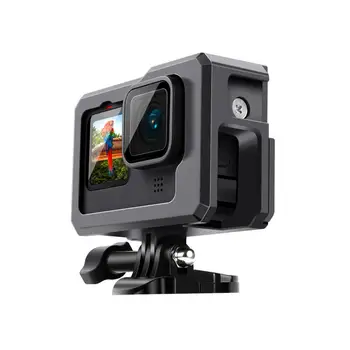 Cadru Din Aliaj De Aluminiu Caz De Protecție Pentru GoPro Hero 9 Camera De Acțiune Grele De Protecție Capac De Metal Shell Pentru Go Pro 9 Accesorii