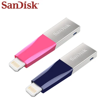 SanDisk iXPAND USB 3.0 Fulger de date USB OTG Flash Drive 64GB, 128GB, 256GB Pen Drive U Disc de Memorie Stick USB Pentru iPhone iPad