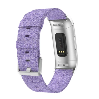 Watchband Pentru Fitbit Charge 3 Curea de Pânză de Înaltă Calitate Curea de Ceas Trupa Pentru Fitbit Charge3 Benzi de Sport bratara Curea Bratara