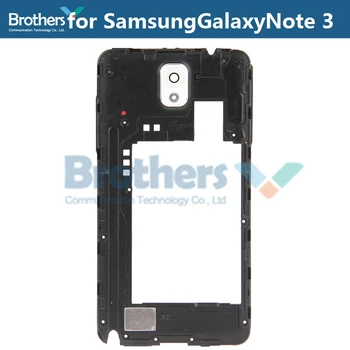 Cadru frontal pentru Samsung Galaxy Nota 3 de Mijloc, Rama Mijloc Rama N900 N9000 N9005 Baterie Carcasa Spate Capac Ecran Titularul de Sus