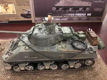 FOV 1/32 Militare la Scară Jucarii Model Britanic Sherman Firefly turnat sub presiune, Rezervor de Metal Model de Jucărie Pentru Cadou,Colectie