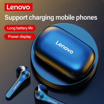 Lenovo QT81 XT90 XE05 TWS Cască fără Fir Bluetooth rezistent la apa Căști HiFi Wireless Earbud Cască Cu Microfon Sport Pavilioane