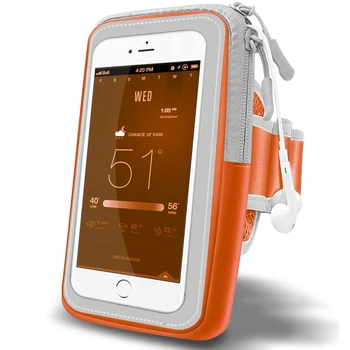LYBALL Sport Armbag pentru iPhone 6 7 8 Plus Touchscreen Banderola de Telefon rezistent la apa Caz de Funcționare în aer liber Husa Acopera Mare de 5,8