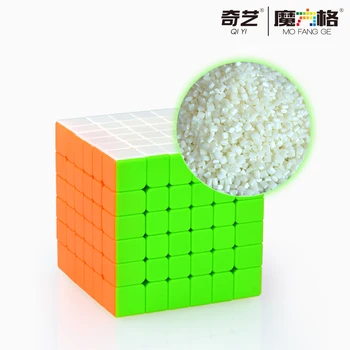 QiYi Mofangge Qifan S2 6x6x6 Cub Magic Stickerless Profesionale Viteza Cuburi Puzzle Jucarii Educative Pentru Copii