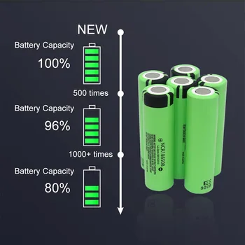 JOUYM Original Baterie 18650 NCR18650B 3400mah 3.7 v Bateria 18650 Li-ion Baterie Reîncărcabilă